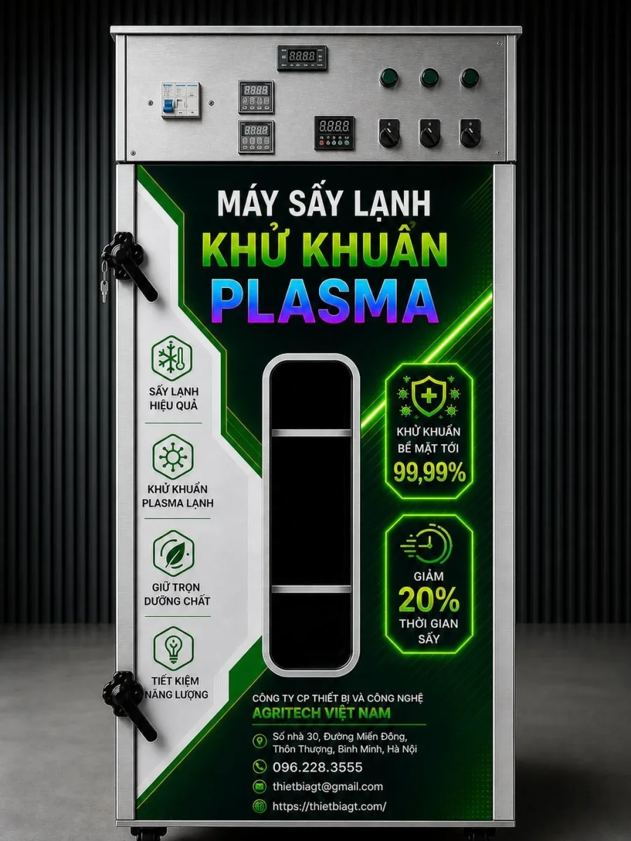 Máy sấy plasma lạnh Agritech